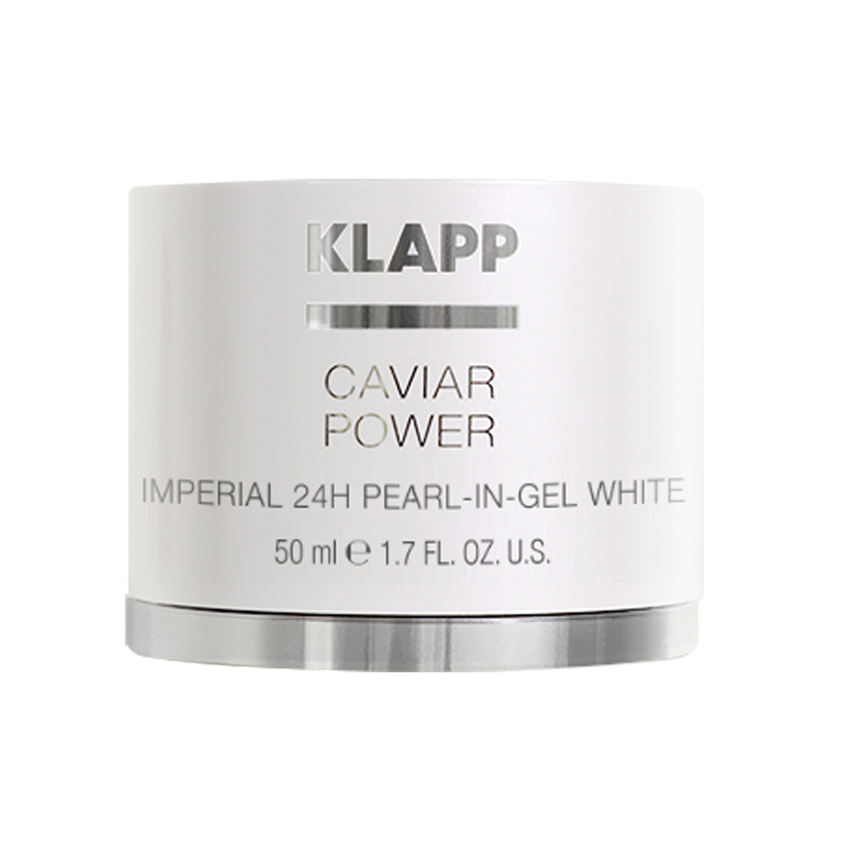 KLAPP Caviar Power Imperial 24h Pearl in Gel White 50ml
