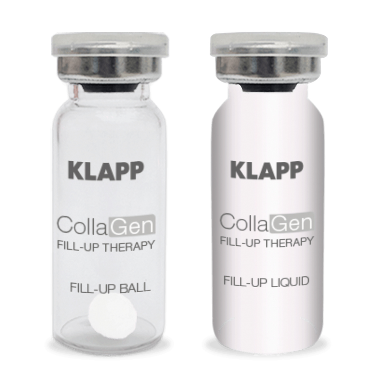KLAPP Collagen Refill Set 2 Bälle 2x10 ml Fill-Up Therapy